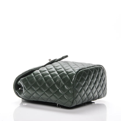 Chanel Lambskin Quilted Small Urban Spirit Backpack Dark Green 4 of 7