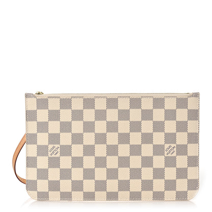 Louis Vuitton Damier Azur Neverfull MM GM Pochette 1 of 8