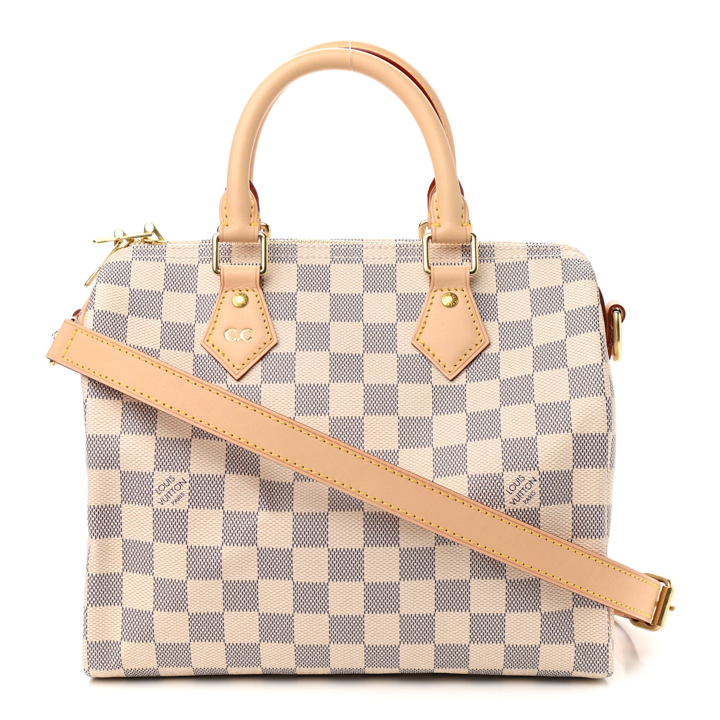 Damier Azur Speedy Bandouliere 25