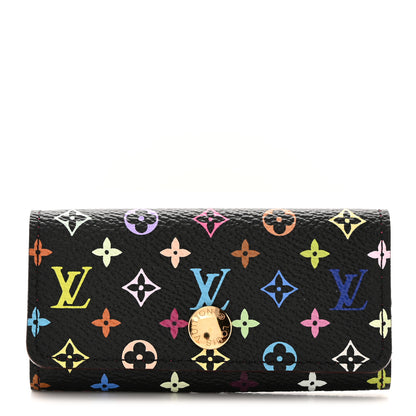 Louis Vuitton Monogram Multicolor Multicles 4 Key Holder Black Grenade 1 of 8