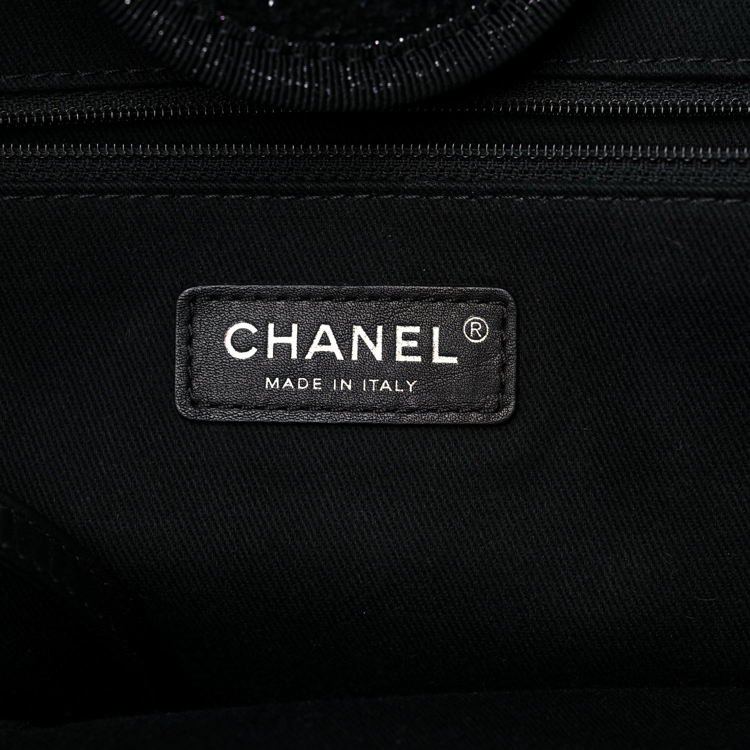 Chanel Lurex Boucle Medium Deauville Tote Black 6 of 10