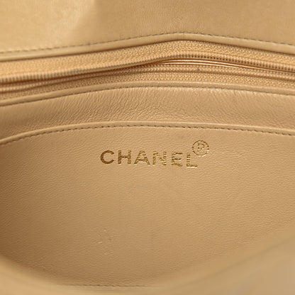Chanel Lambskin Quilted Small Flap Beige 6 of 26