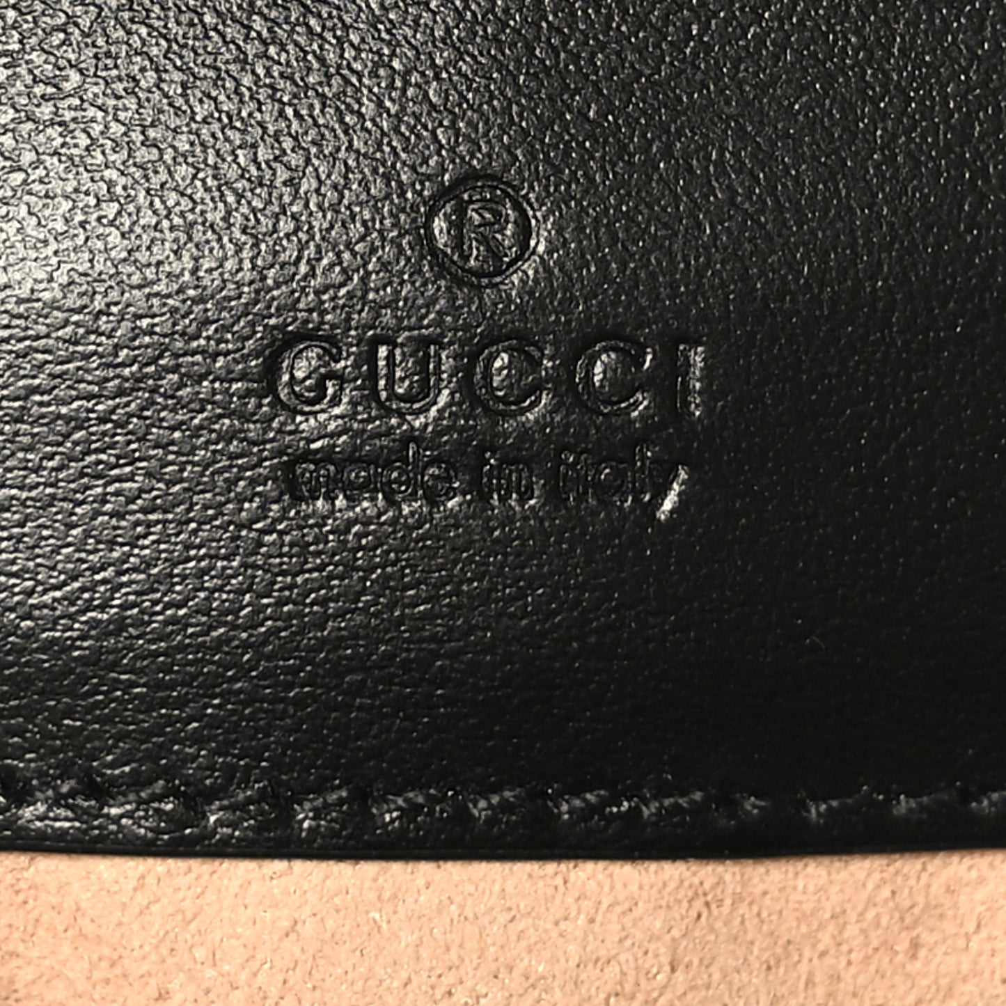 Calfskin Matelasse Mini GG Marmont Crossbody Bag Black