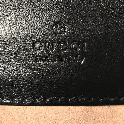 Gucci Calfskin Matelasse Mini GG Marmont Crossbody Bag Black 7 of 10