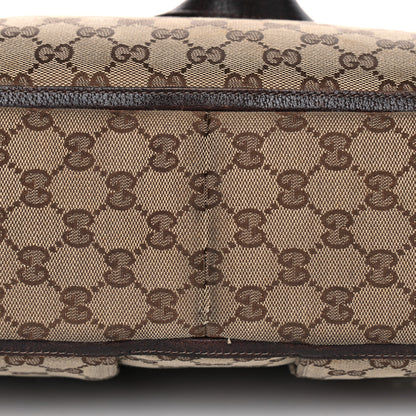 Gucci Monogram Abbey D Ring Tote Dark Brown 14 of 15
