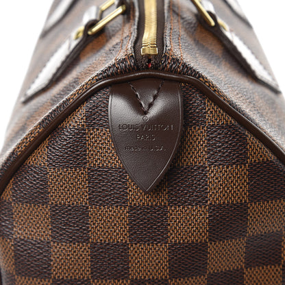 Louis Vuitton Damier Ebene Speedy 25 8 of 8
