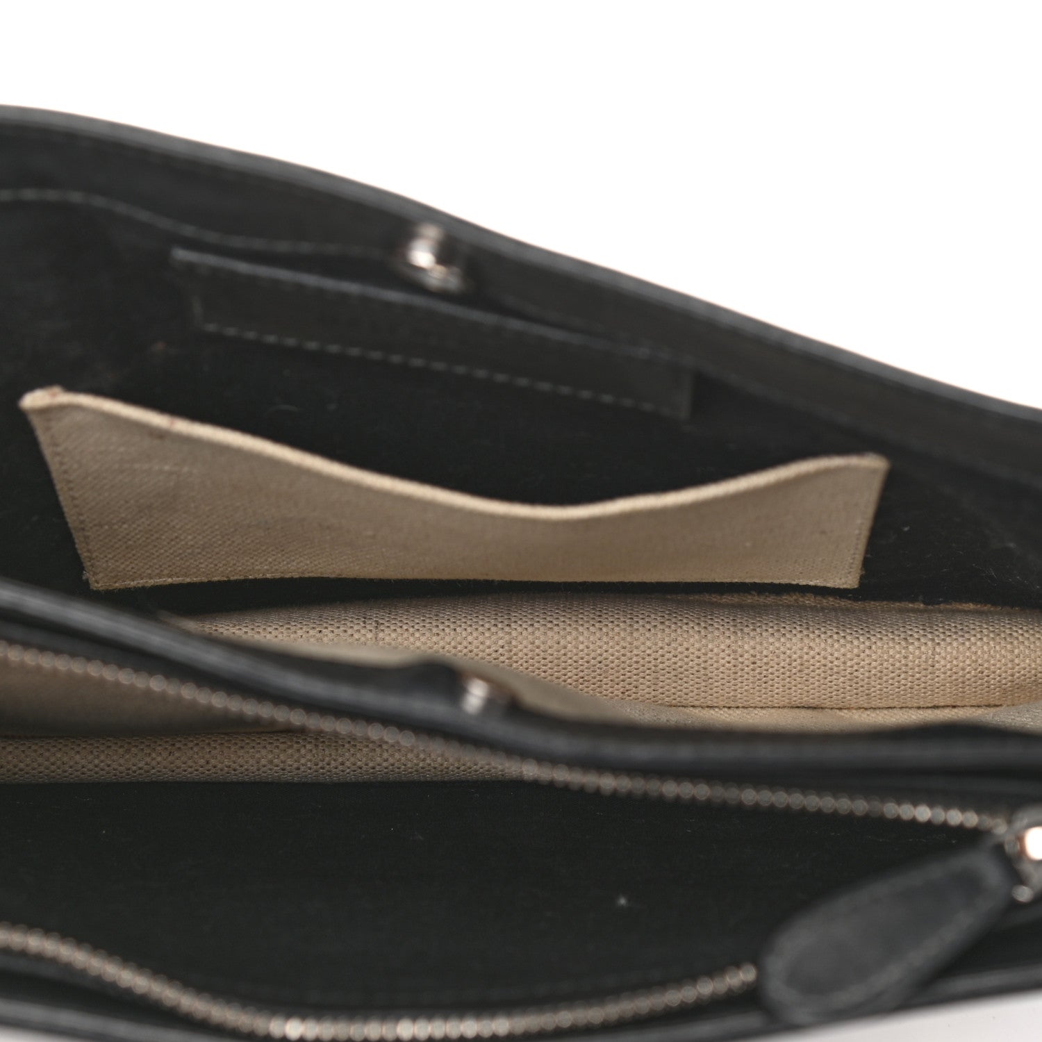 Balenciaga Cotton Canvas Striped Pochette Crossbody Bag Navy 5 of 9
