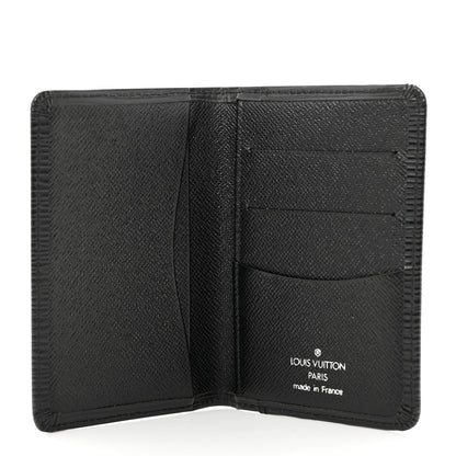 Louis Vuitton Epi Pocket Organizer Black 5 of 7