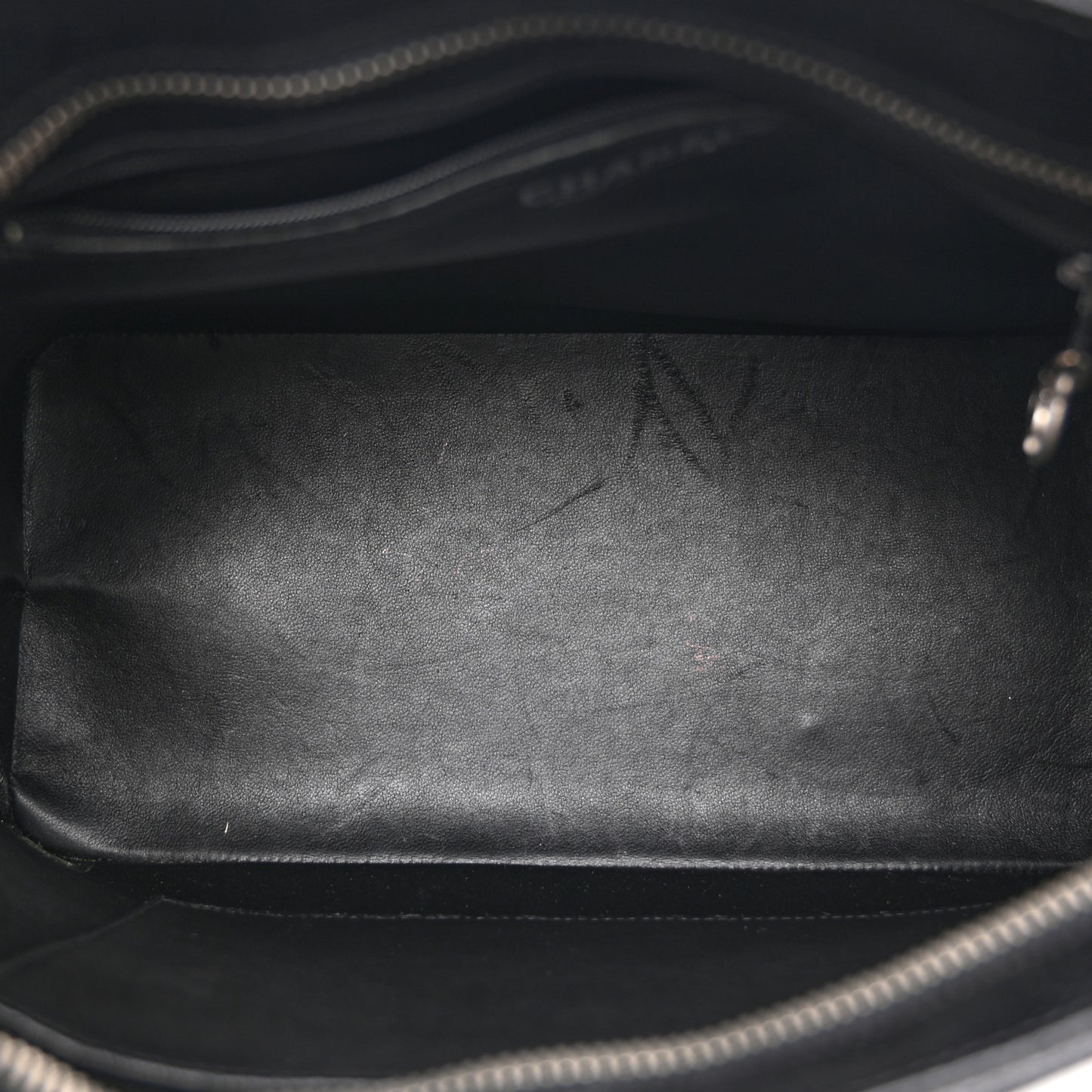 Caviar Quilted Medallion Tote Black