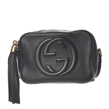 Gucci Pebbled Calfskin Small Soho Disco Bag Black 1 of 17