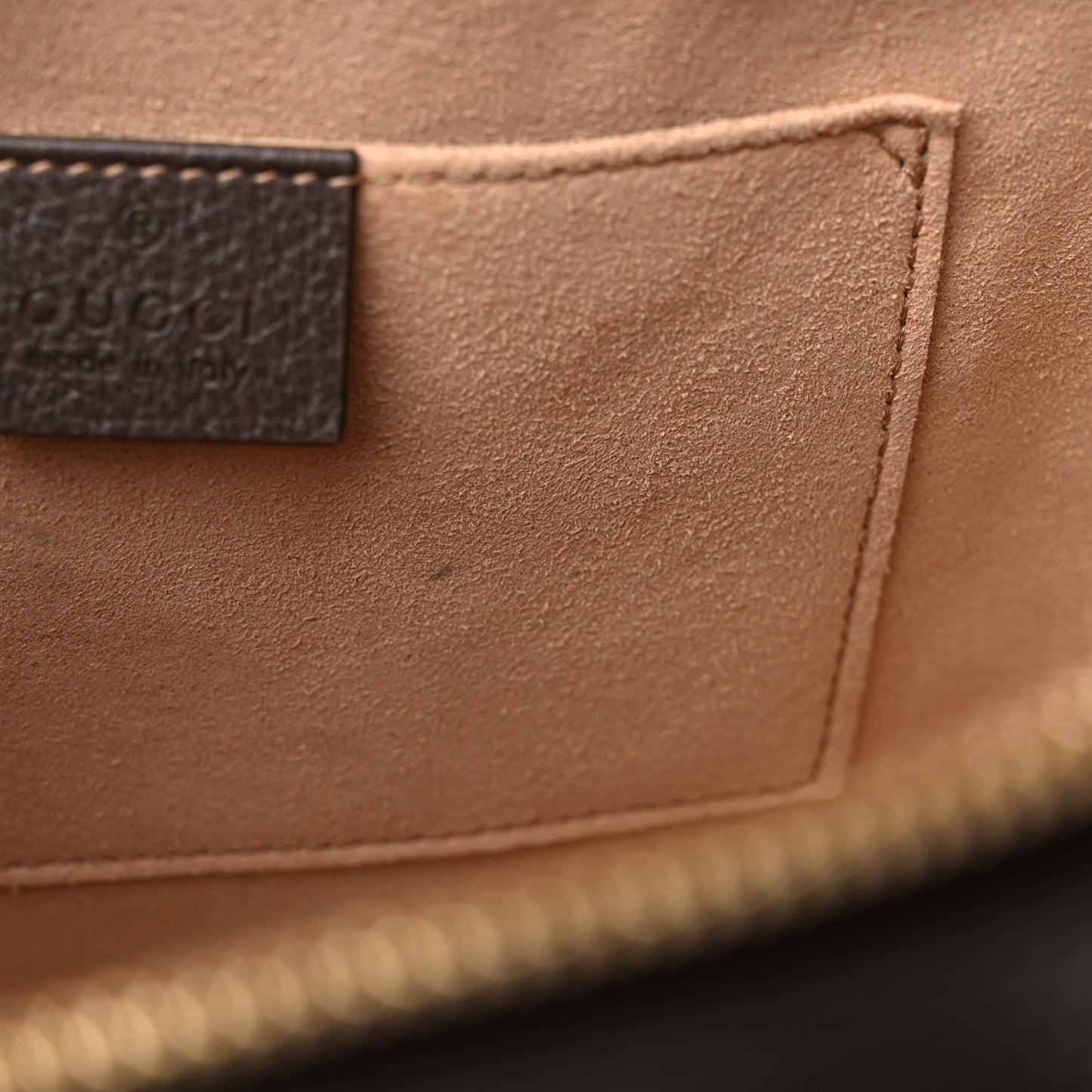 GG Supreme Monogram Small Ophidia Tote Bag Brown