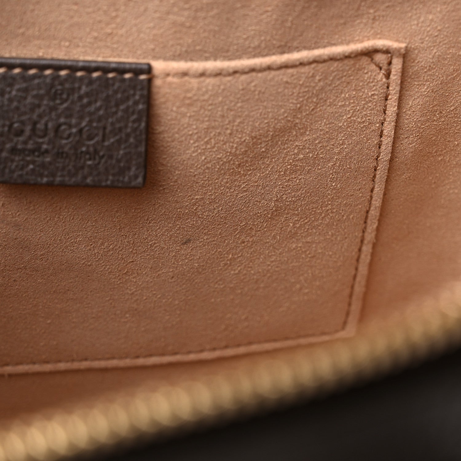 Gucci GG Supreme Monogram Small Ophidia Tote Bag Brown 11 of 12