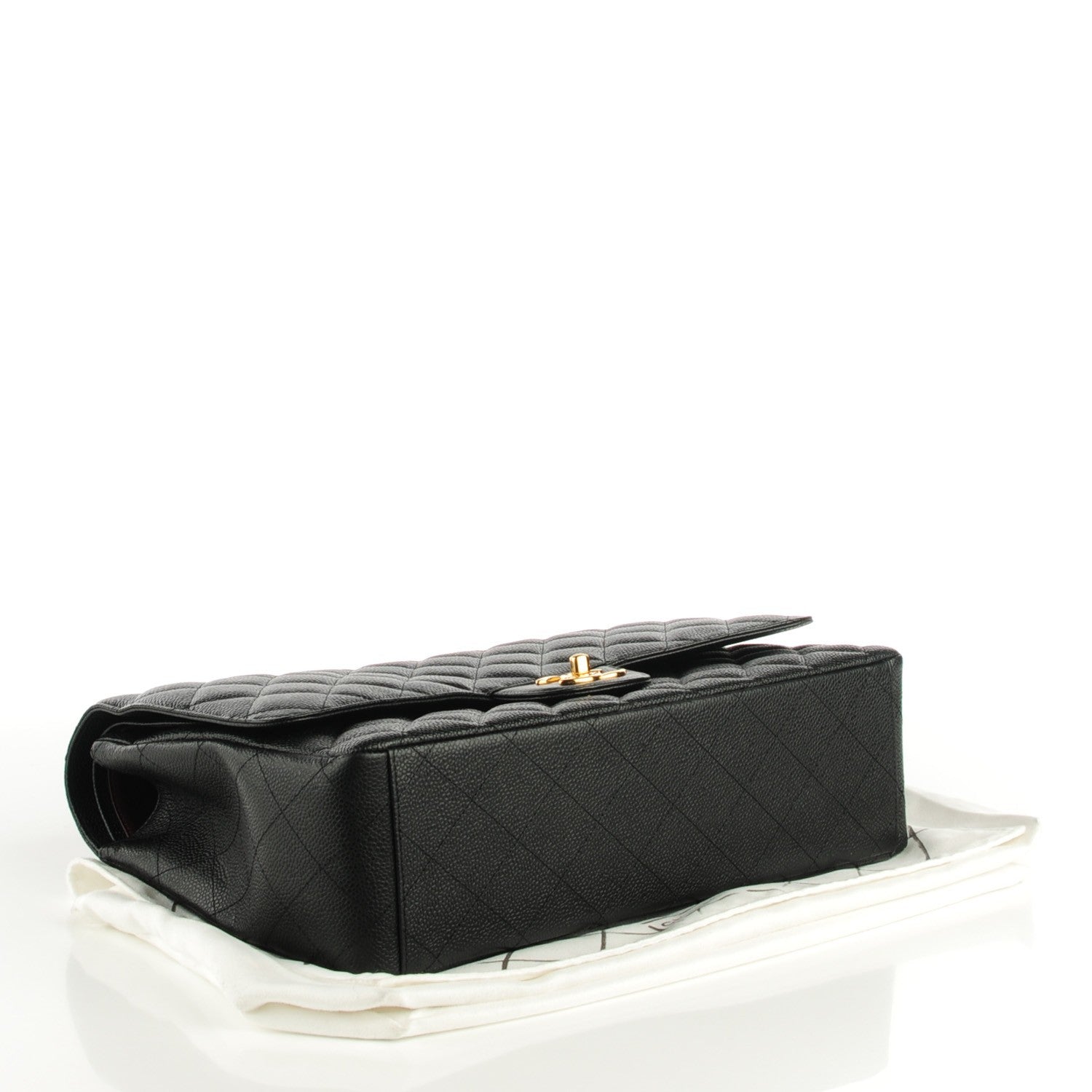 Chanel Caviar Quilted Maxi Double Flap Black 4 of 9
