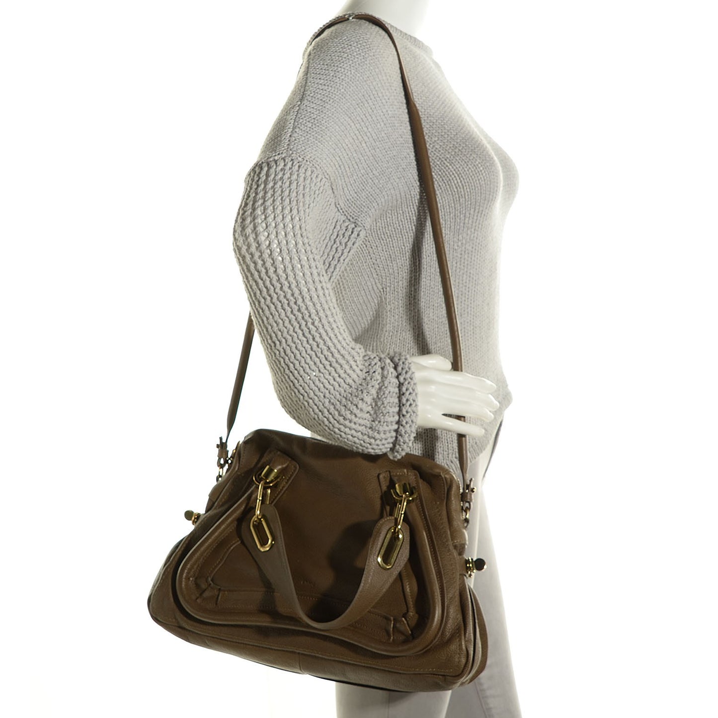 Calfskin Medium Paraty Barbour Khaki