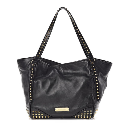 Burberry Lambskin Bridle Studs Small Canterbury Tote Black 1 of 16