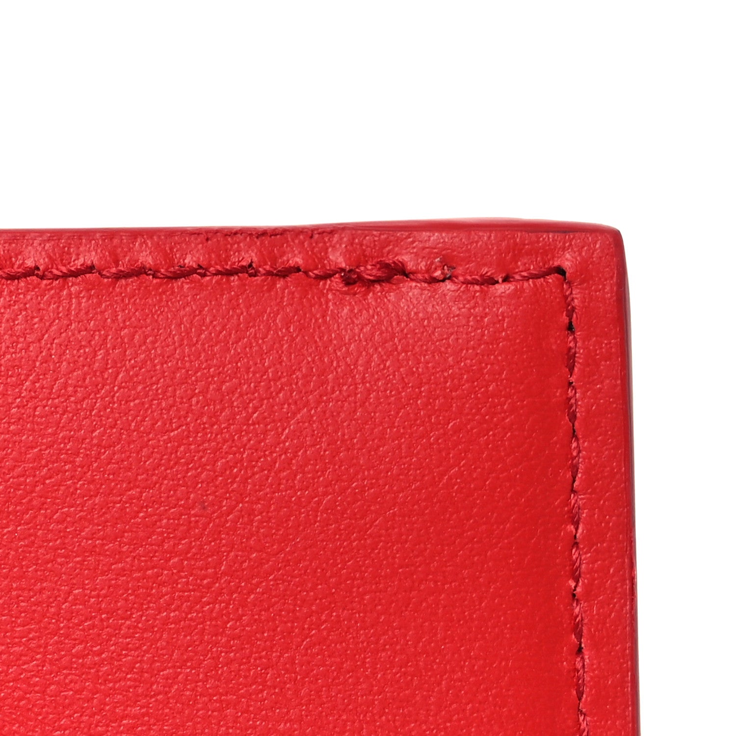 Burberry Calfskin London England Print Logo Alwyn Card Holder Bright Red 11 of 12