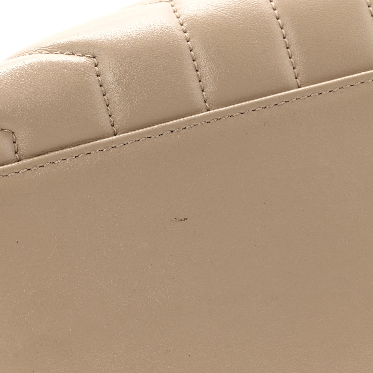 Saint Laurent Calfskin Y Quilted Monogram Medium Loulou Chain Satchel Dark Beige 13 of 18