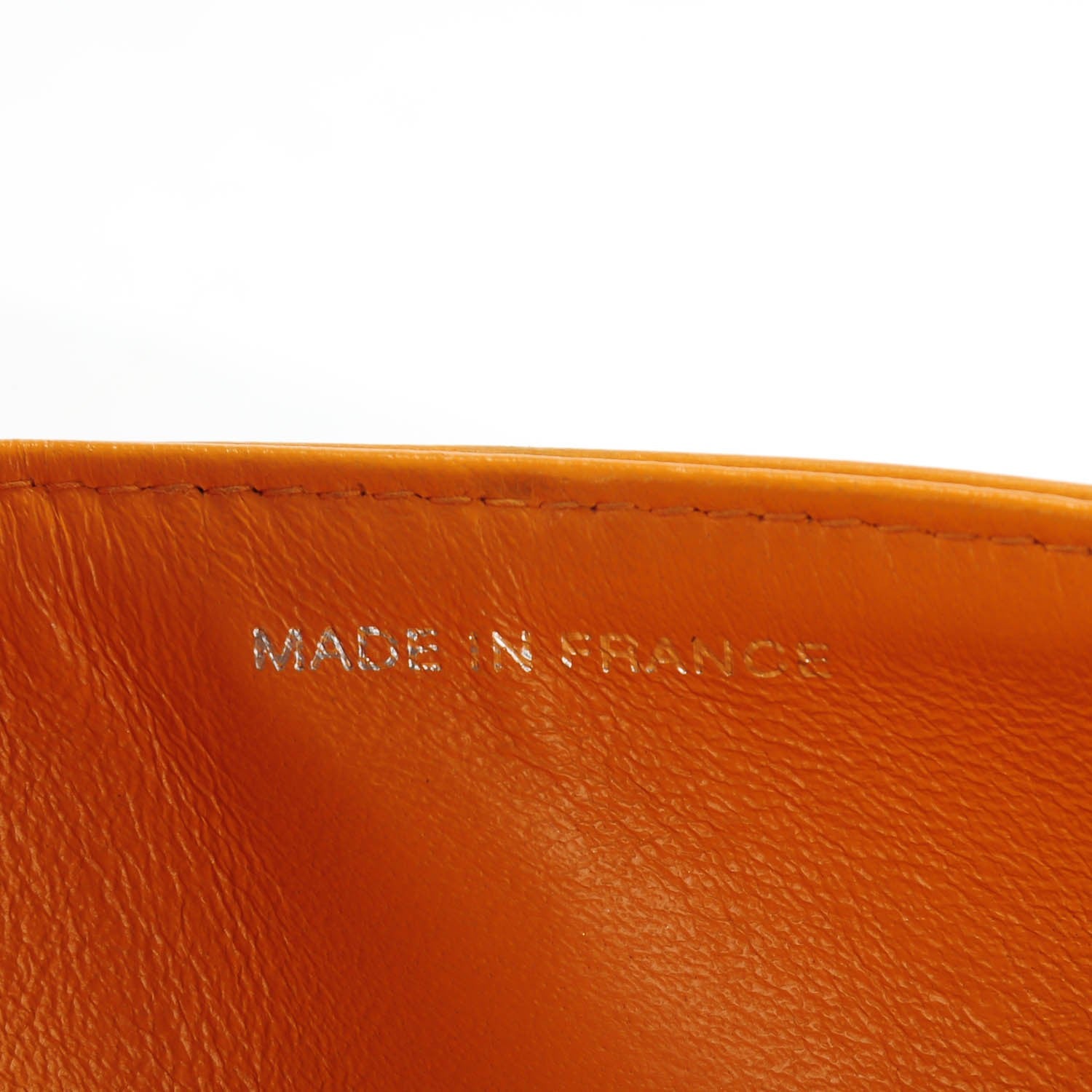 Chanel Lambskin Quilted Medium Double Flap Mango 8 of 11