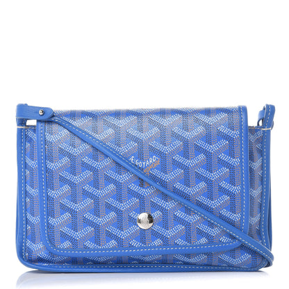 Goyard Goyardine Plumet Wallet Clutch Sky Blue 1 of 10