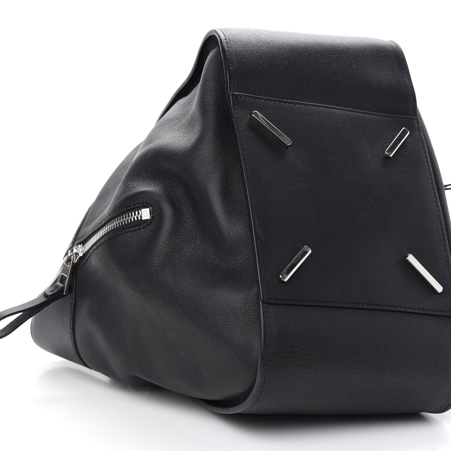 Loewe Calfskin Small Hammock Shoulder Bag Black 4 of 9