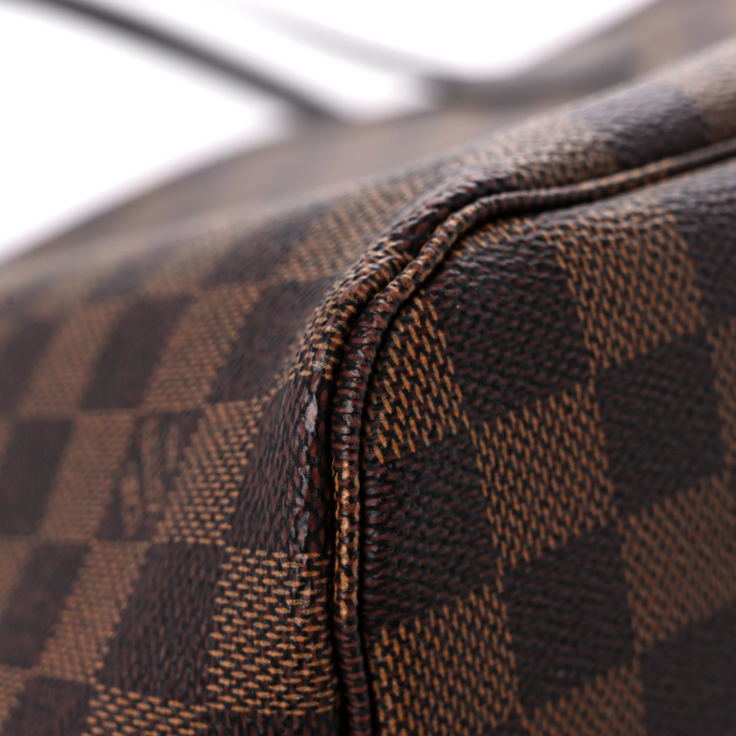 Damier Ebene Neo Neverfull MM Rose Ballerine
