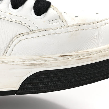 Chanel Calfskin Womens Logo Sneakers 36 Black White 12 of 15