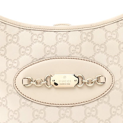 Gucci Guccissima Punch Hobo Off White 8 of 13
