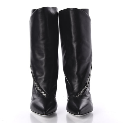 Givenchy Smooth Calfskin Zip Ankle Boots 37 Black 3 of 9