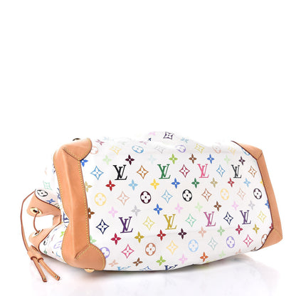Louis Vuitton Monogram Multicolor Ursula White 4 of 9