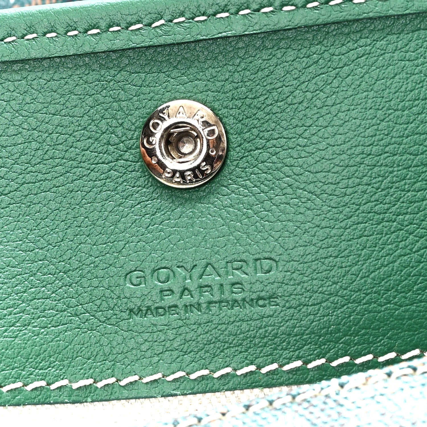 Goyard Goyardine Saint Louis PM Green 7 of 12