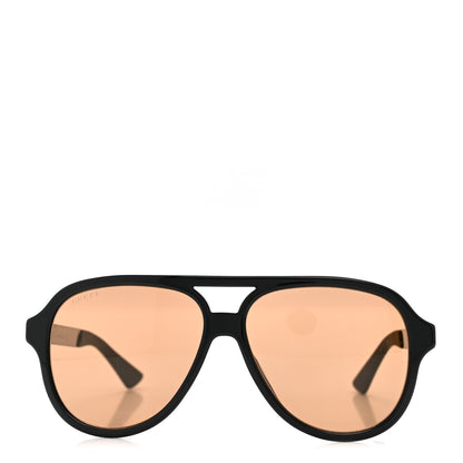 Gucci Acetate Sunglasses GG0688S Black Yellow 2 of 8