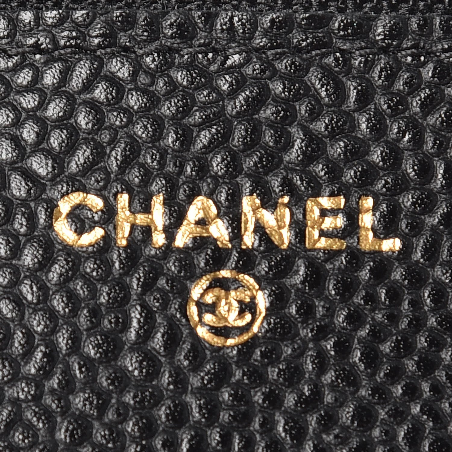 Chanel Caviar Quilted Wallet On Chain WOC Black 8 of 11