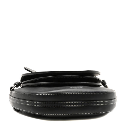 Burberry Canvas Horseferry Print Double Olympia Shoulder Bag Black 4 of 9