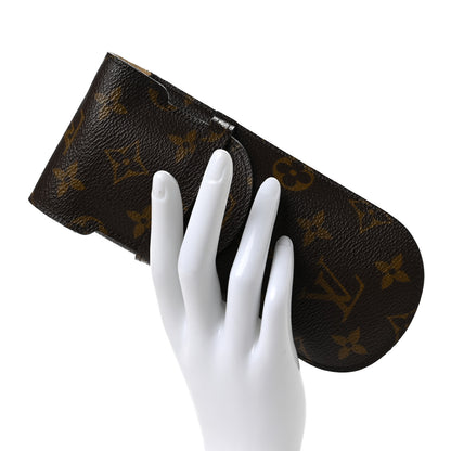 Louis Vuitton Monogram Glasses Sunglasses Case w Flap 2 of 7