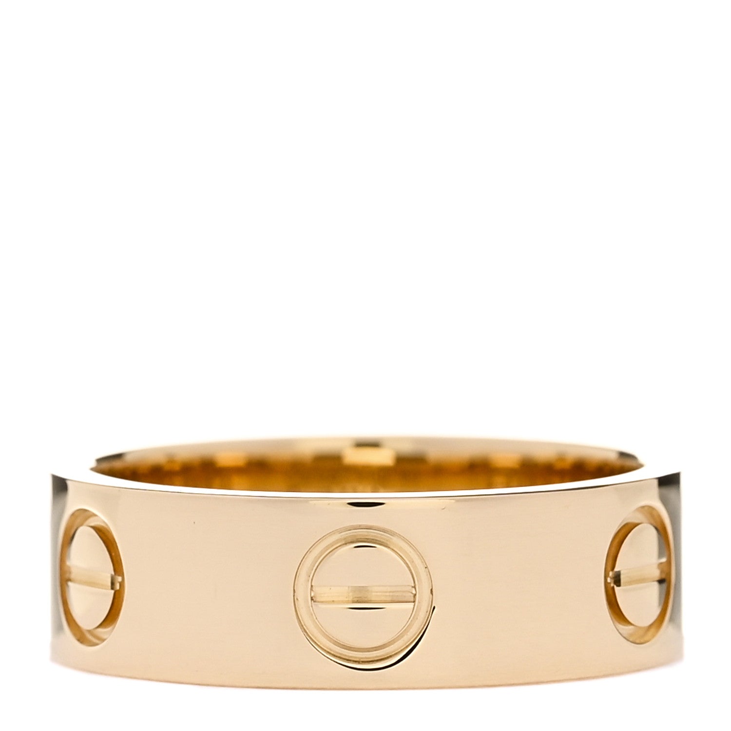 Cartier 18K Yellow Gold 5.5mm LOVE Ring 50 5.25 2 of 3