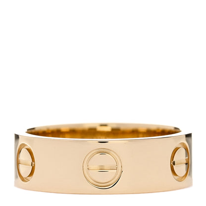 Cartier 18K Yellow Gold 5.5mm LOVE Ring 50 5.25 2 of 3