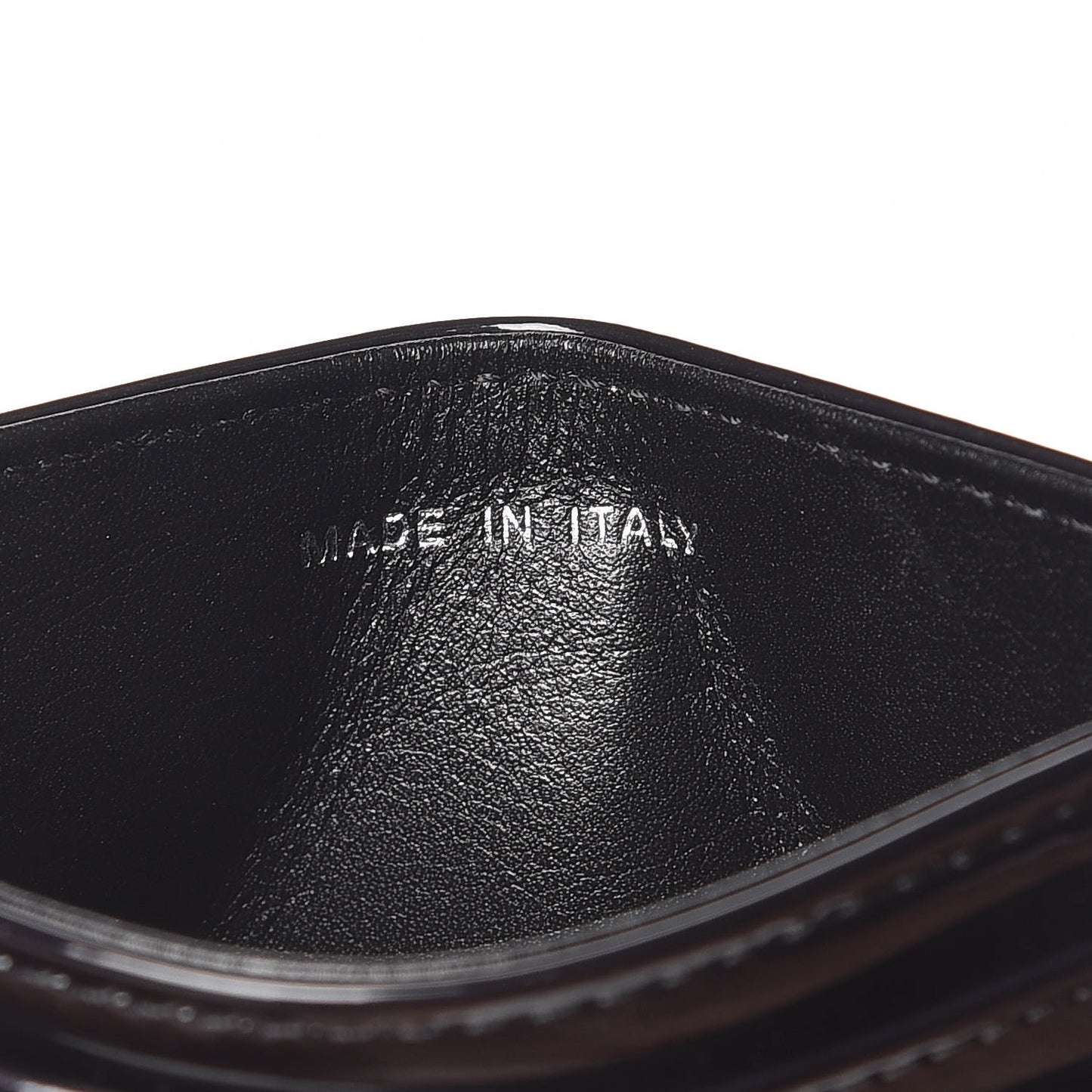 Patent CC Card Holder Black