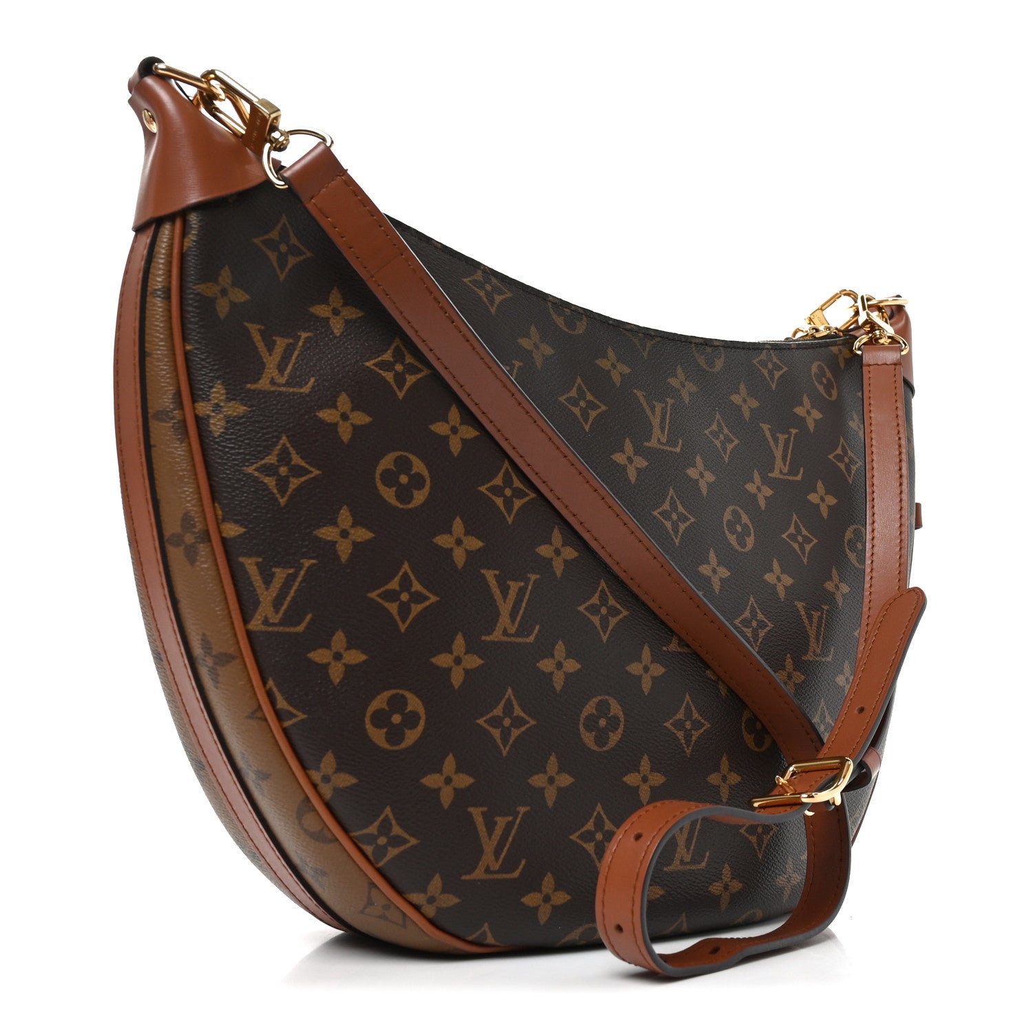 Louis Vuitton Reverse Monogram Loop Hobo 4 of 10