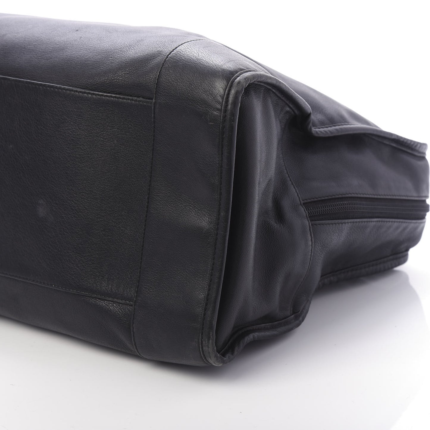 Calfskin Amazona Weekender Tote Black