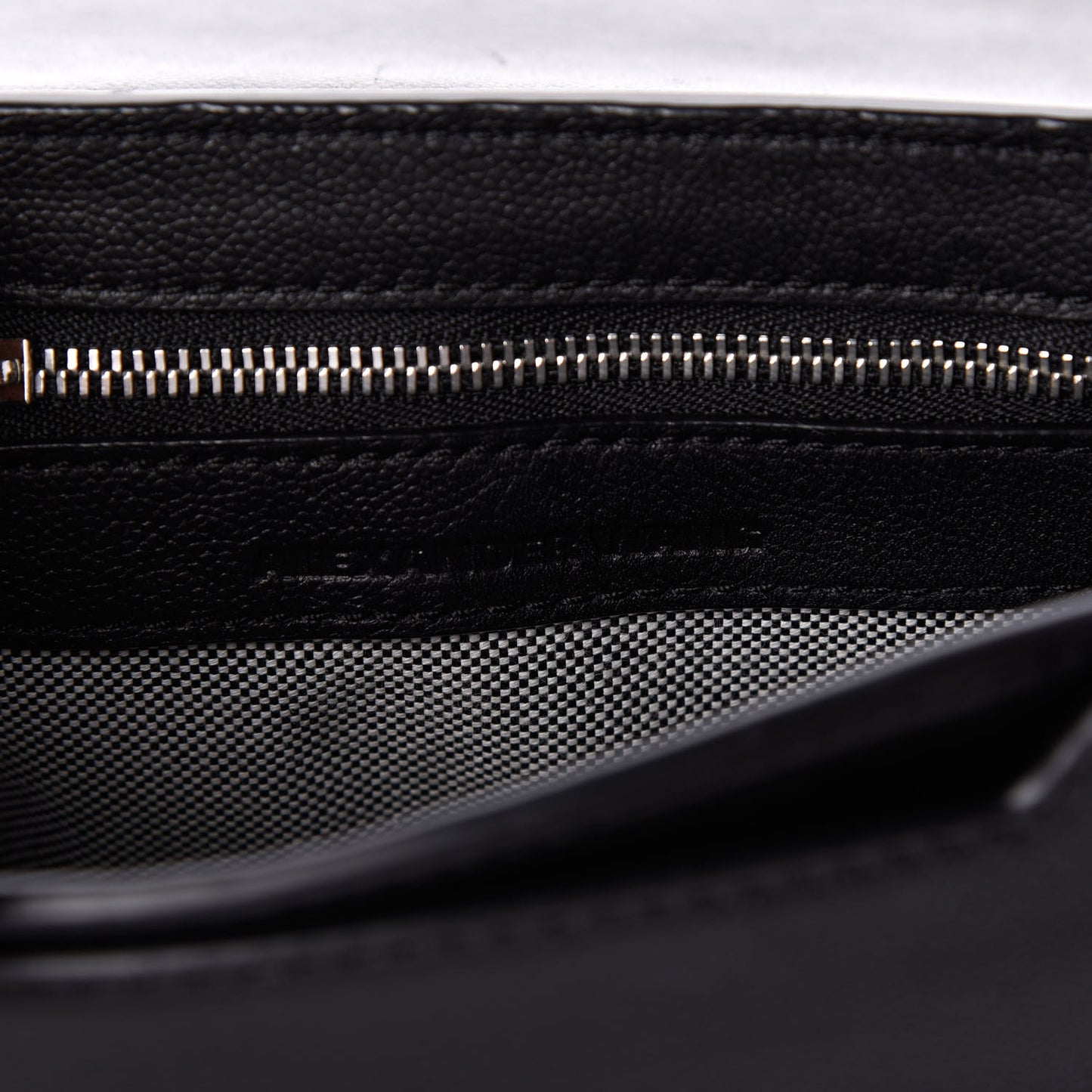Pebbled Calfskin Mini Lia Black Rhodium Hardware