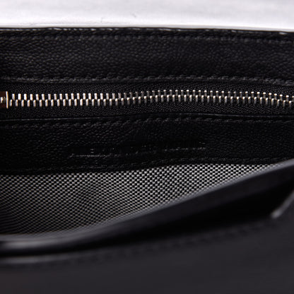 Alexander Wang Pebbled Calfskin Mini Lia Black Rhodium Hardware 6 of 9