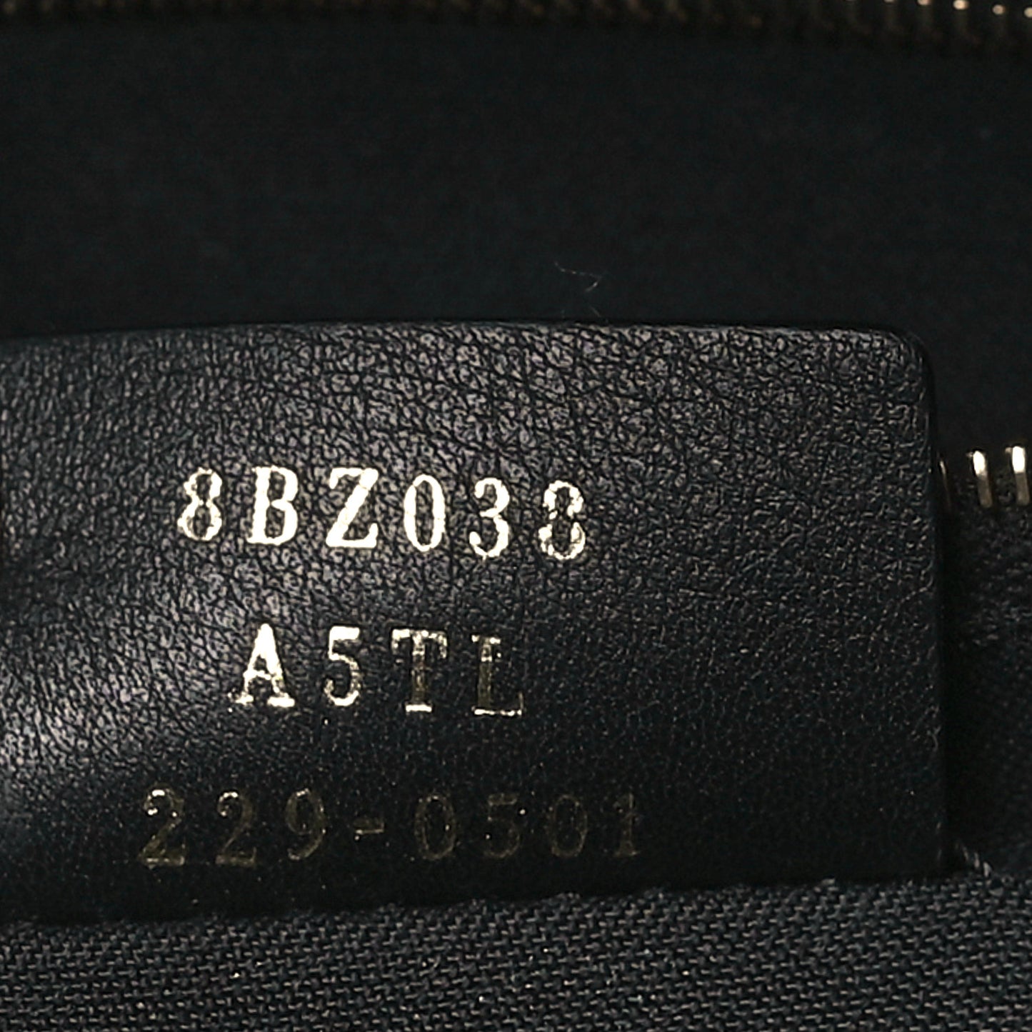 Vitello Bi-Color FF 1974 Embossed Mini Backpack Maya Black
