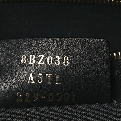 Fendi Vitello Bi-Color FF 1974 Embossed Mini Backpack Maya Black 7 of 11