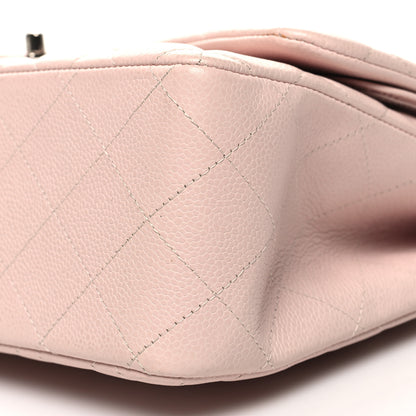 Chanel Caviar Quilted Jumbo Double Flap Light Pink 10 of 10