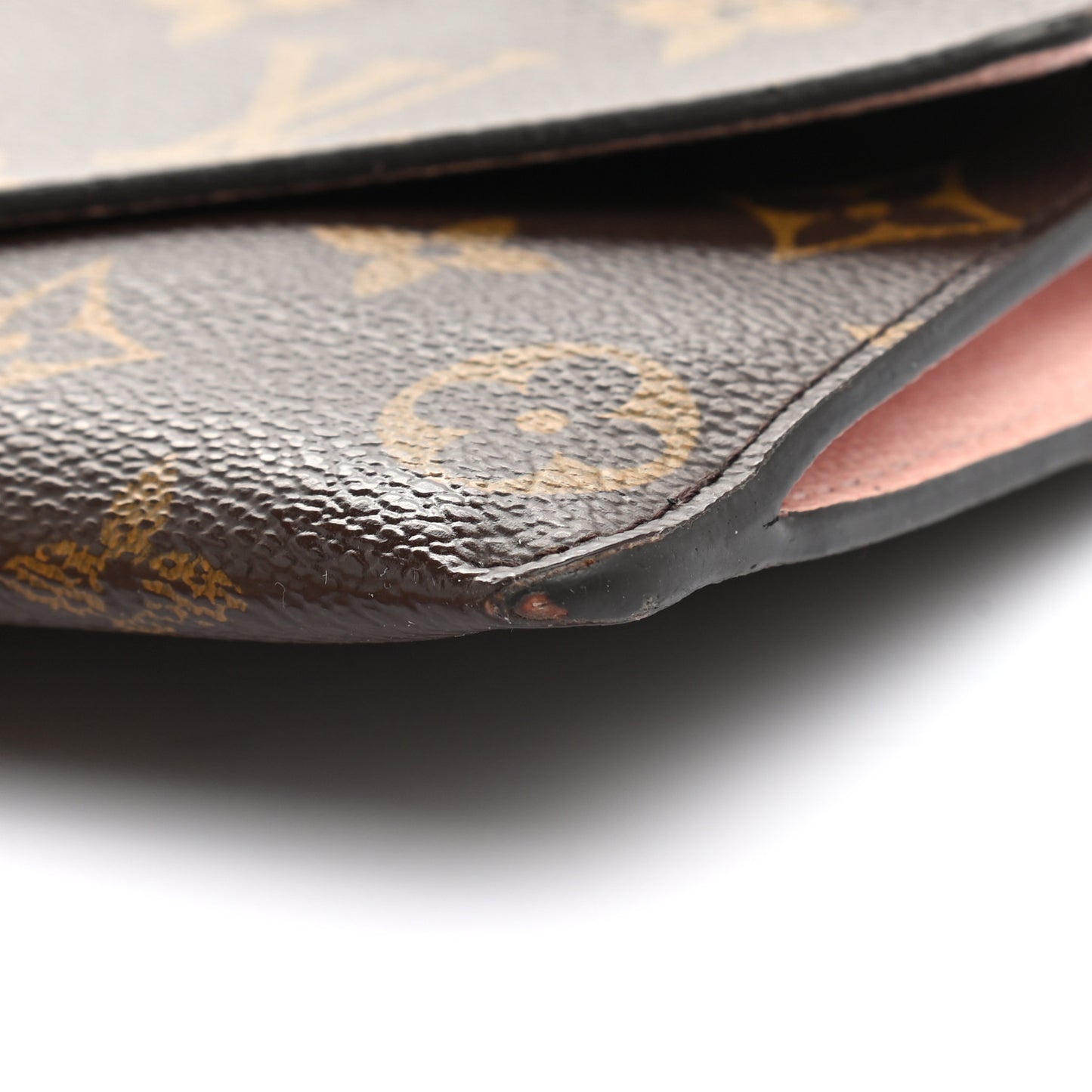 Monogram Jeanne Wallet Rose Ballerine