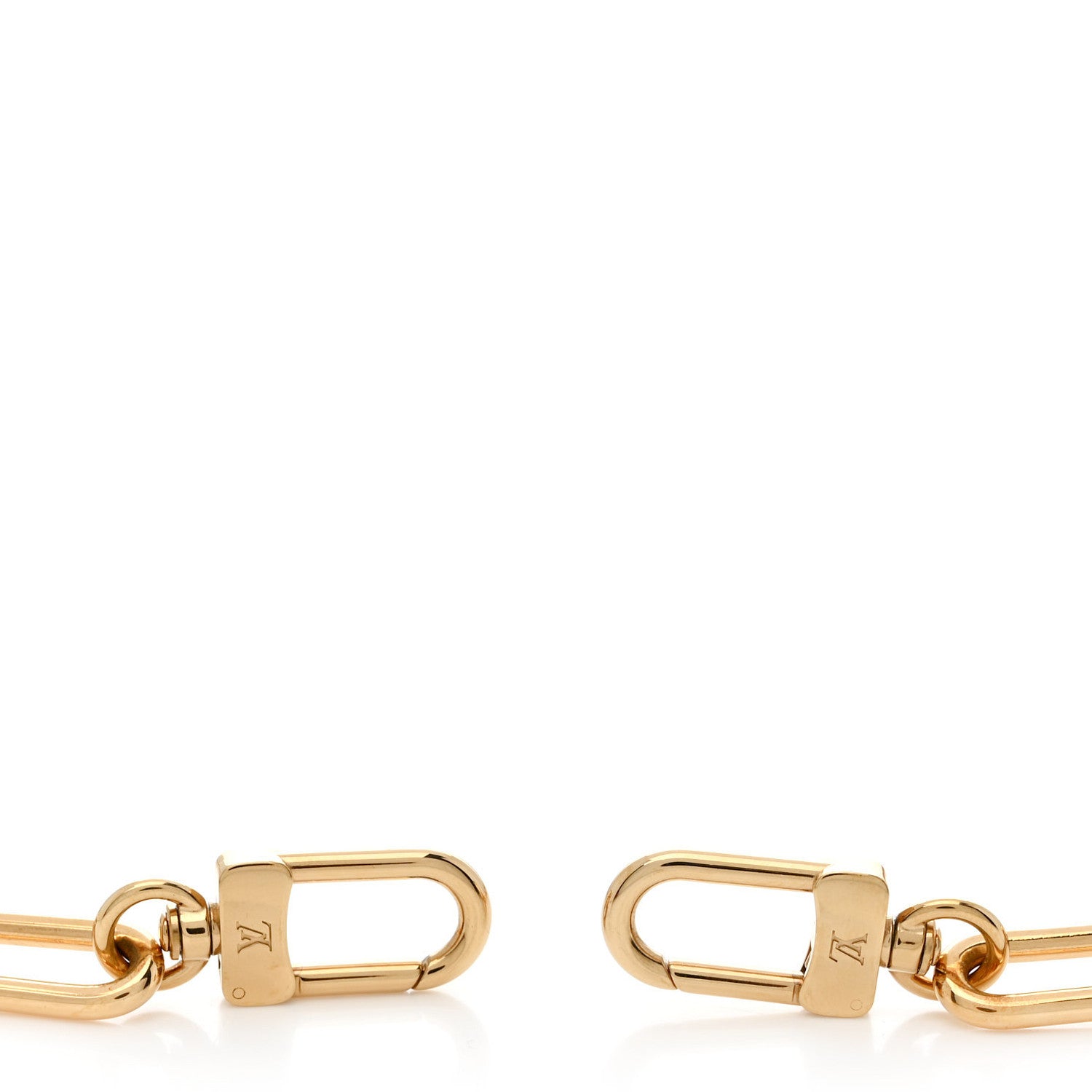 Louis Vuitton LV X TM Metal Pochette Accessories Chain Strap Gold 3 of 5