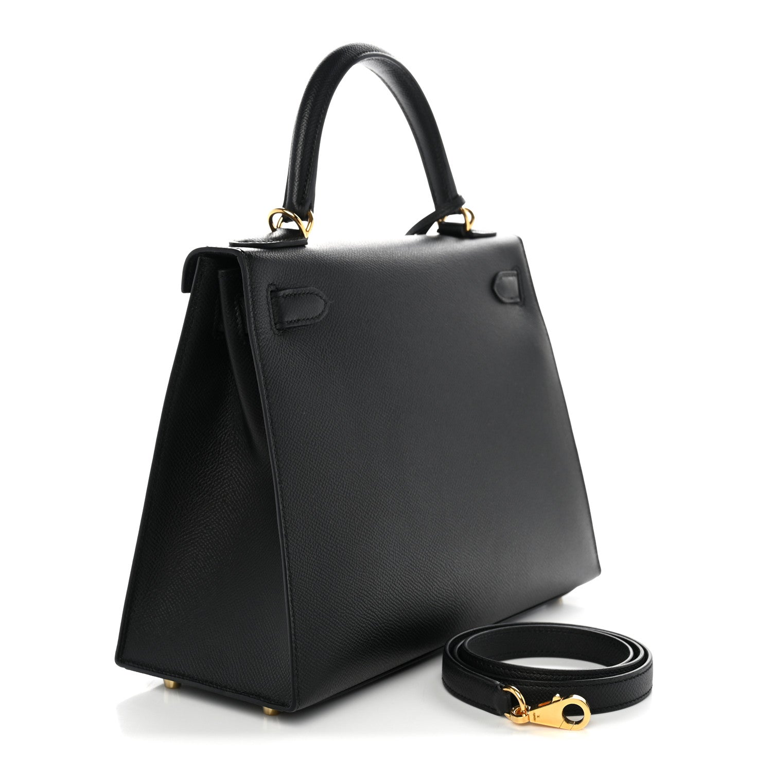 Hermes Epsom Kelly Sellier 28 Black 3 of 12