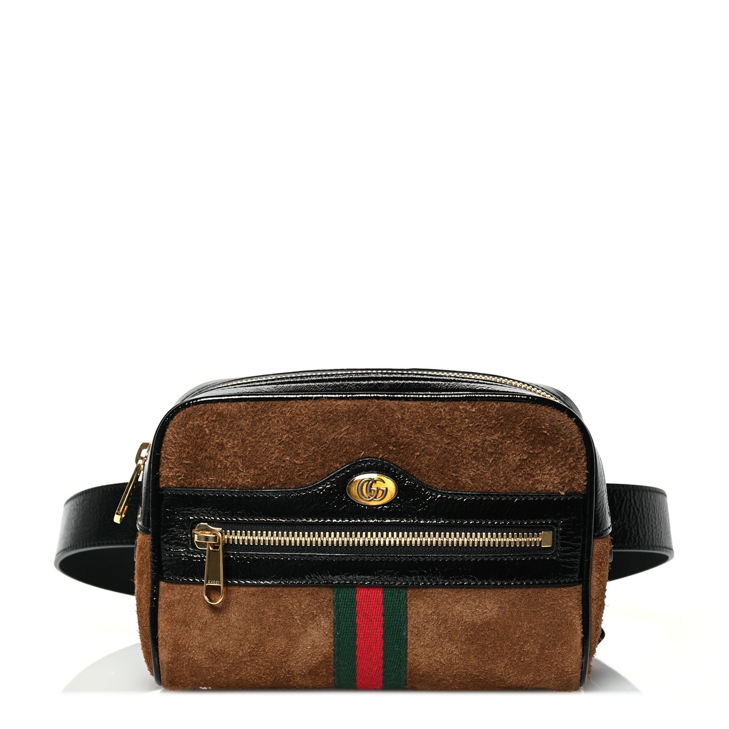 Suede Small Ophidia Belt Bag 85 34 Brown