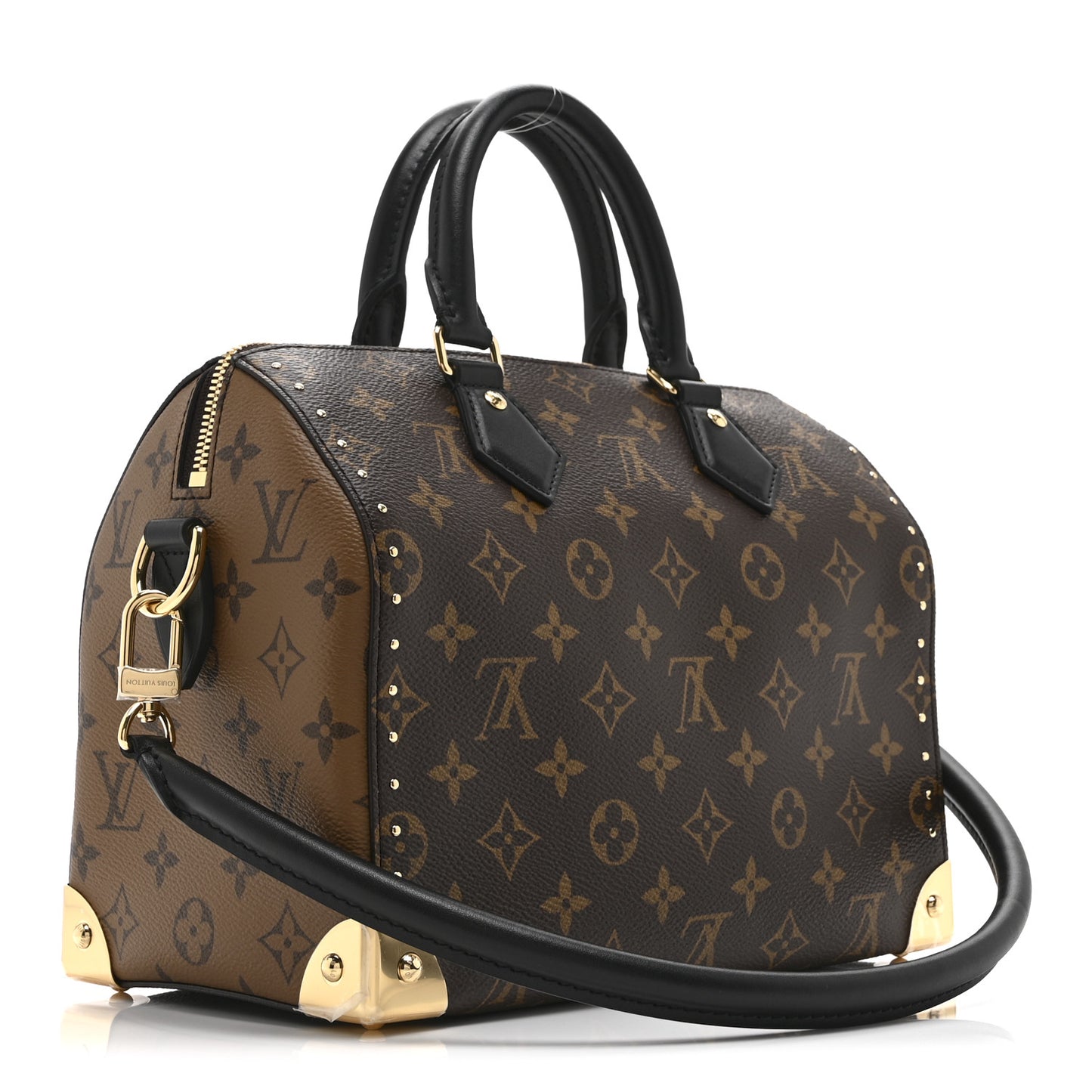 Reverse Monogram Speedy Trunk 25