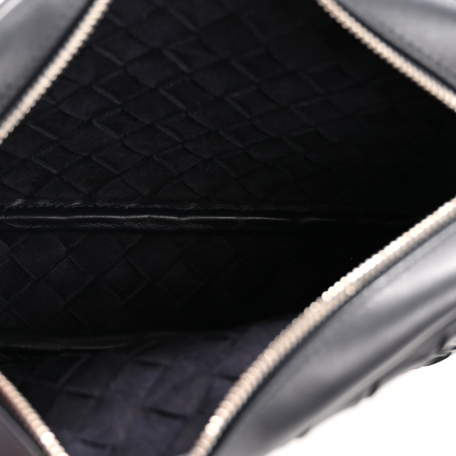 Bottega Veneta Calfskin Intrecciato Small Camera Bag Navy 5 of 12